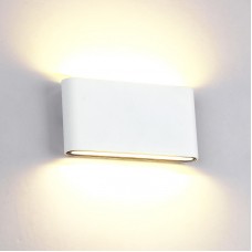 Φωτιστικό Απλίκα LED 12W 230V 960lm 4000K Λευκό Φως Ημέρας Αλουμινίου Λευκή IP65 969LEDW12/WH